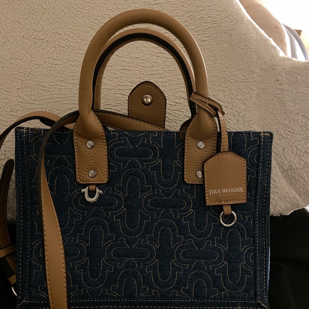 Denim jean true religion Purse